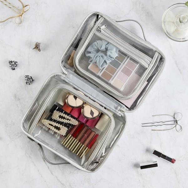 Tartan + Twine Metallic Mood Silver Weekender #5