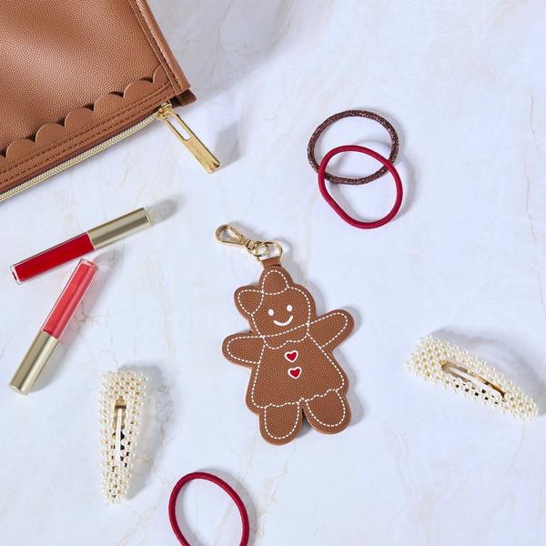 Tartan + Twine Gingerbread Cookie Bag Charm #5