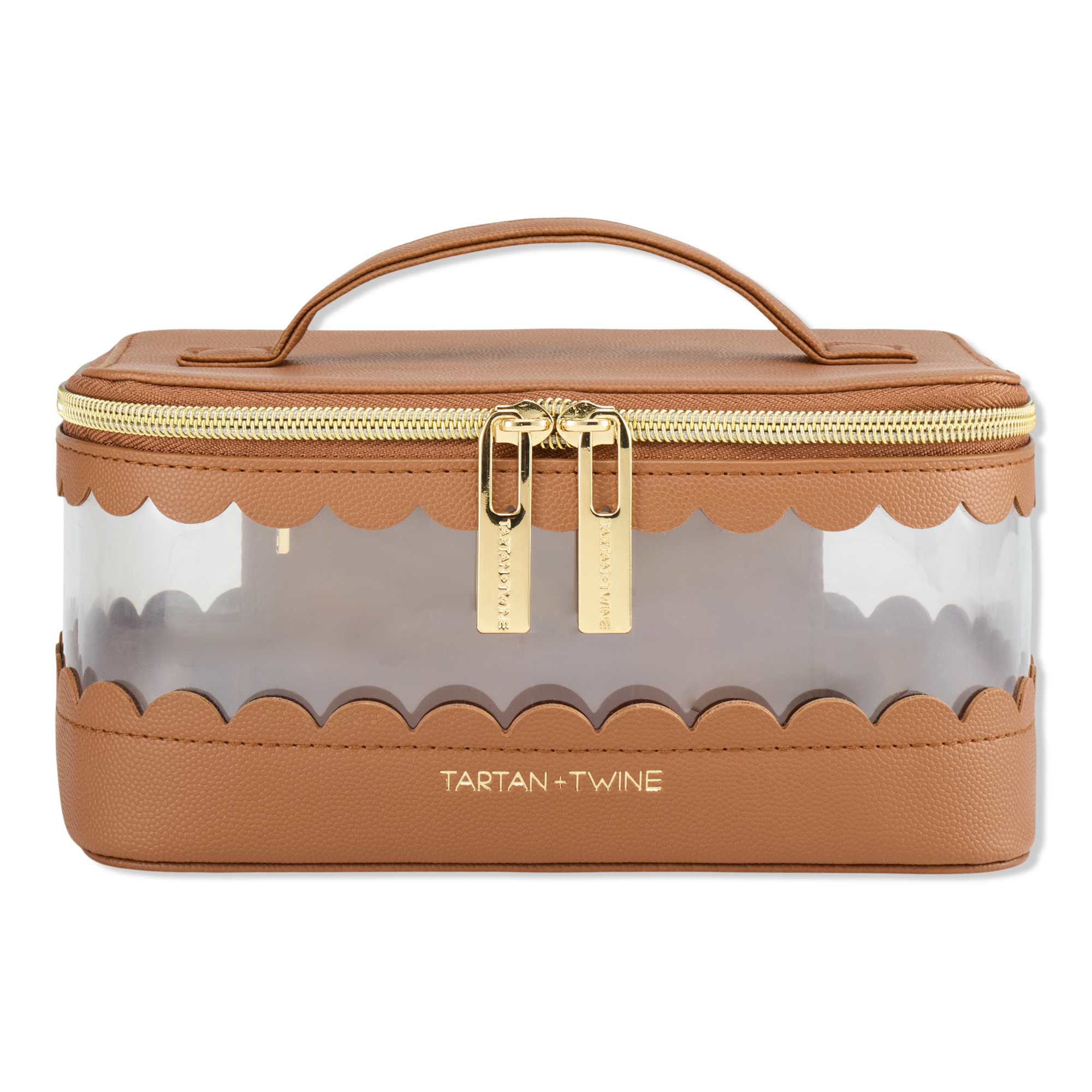 Tartan + Twine Gingerbread Spice Clear Makeup Case #1