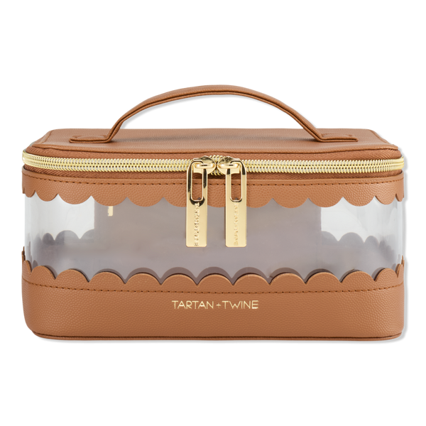 Tartan + Twine Gingerbread Spice Clear Makeup Case #1