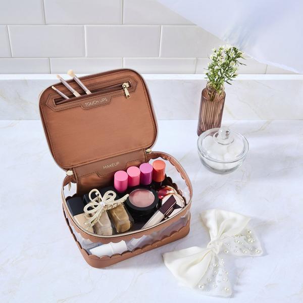 Tartan + Twine Gingerbread Spice Clear Makeup Case #5