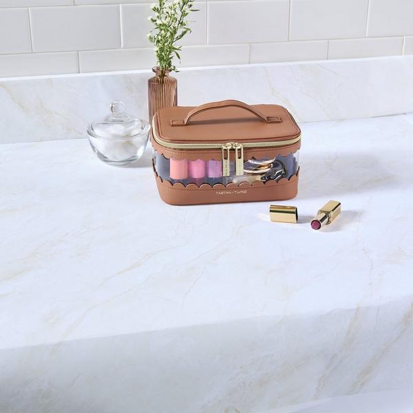 Tartan + Twine Gingerbread Spice Clear Makeup Case #6