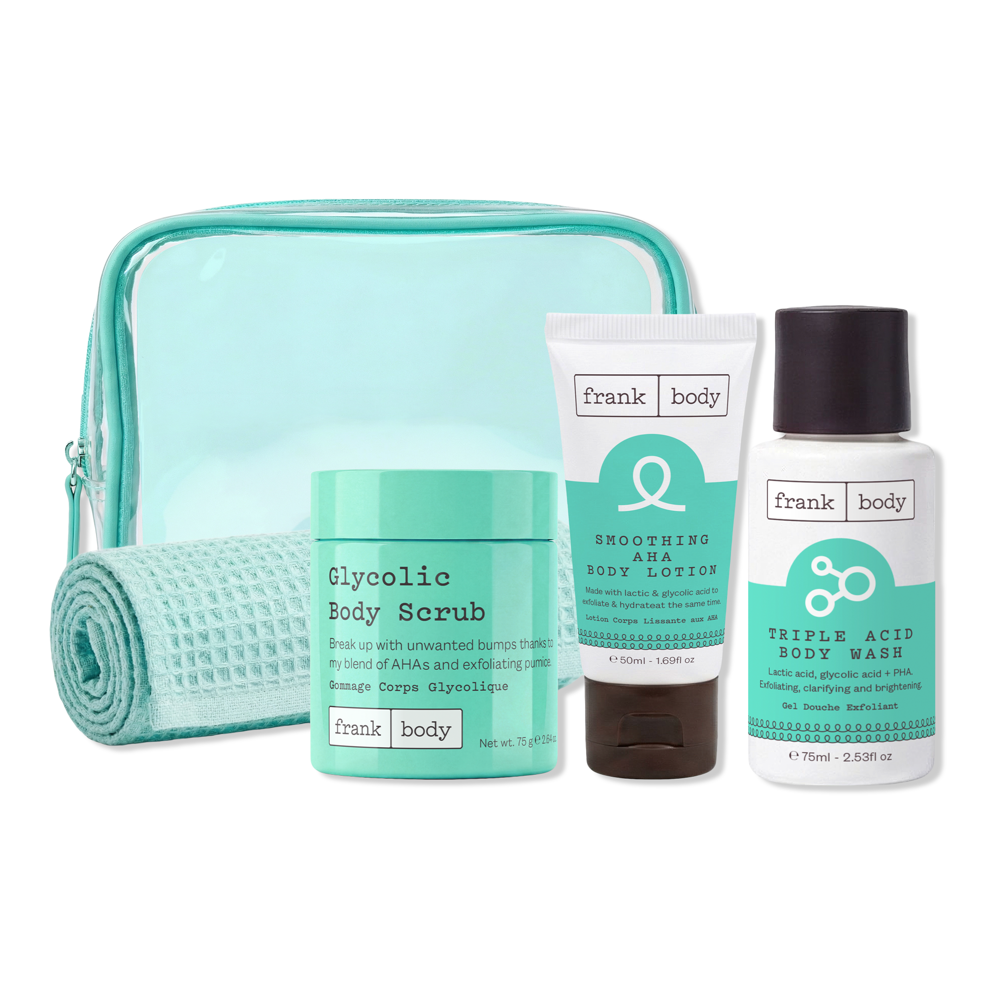 frank body Triple Acid Drop Kit #1