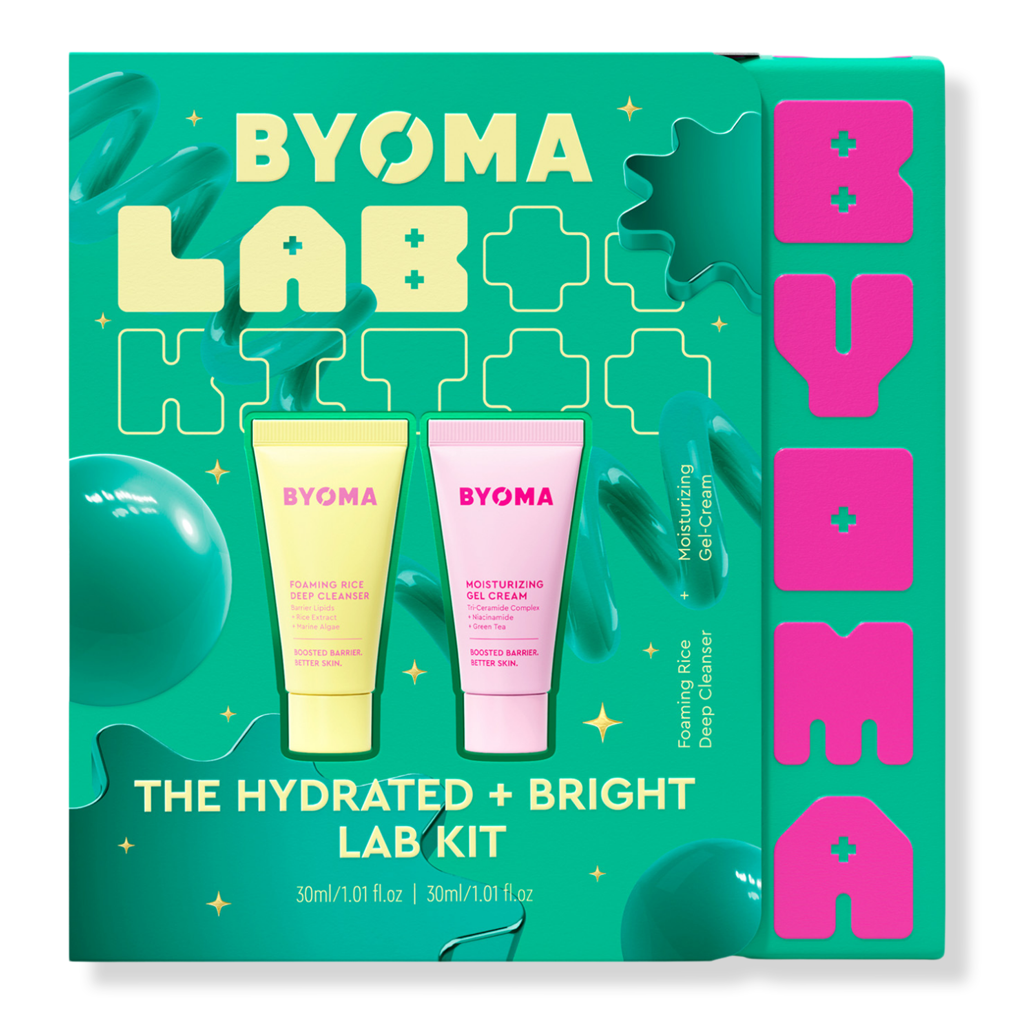 BYOMA The Hydrated + Bright Lab Kit #1