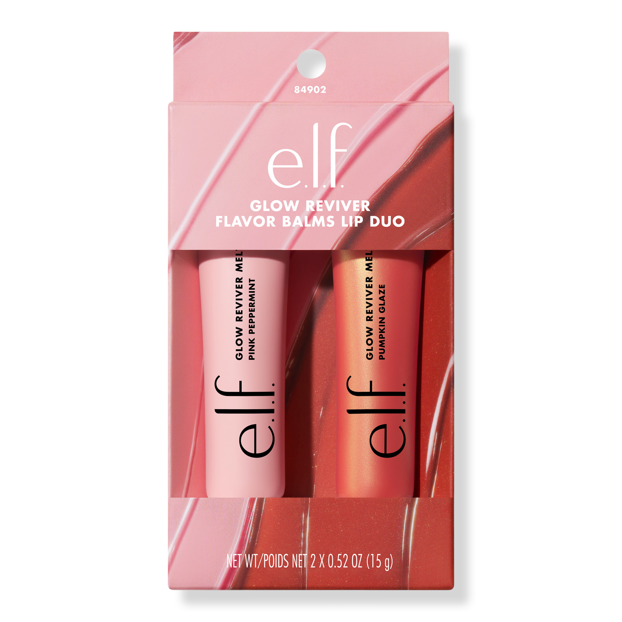 Дуо ароматных бальзамов для губ e.l.f. Cosmetics Glow Reviver, цвет: Розовый — фото 1