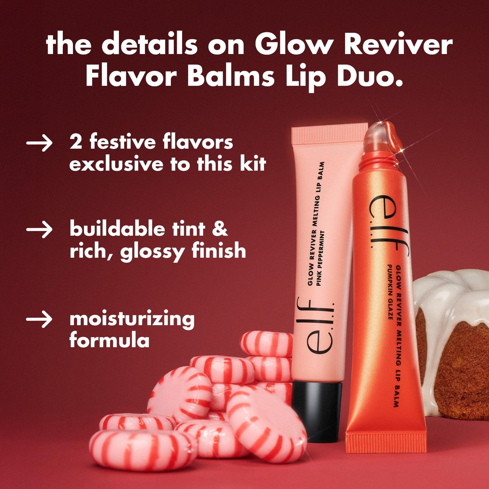Дуо ароматных бальзамов для губ e.l.f. Cosmetics Glow Reviver, цвет: Розовый — фото 7