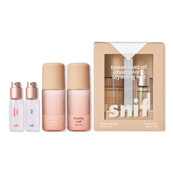 Snif Breakfast of Champions Gift Set Layering Bundle #1
