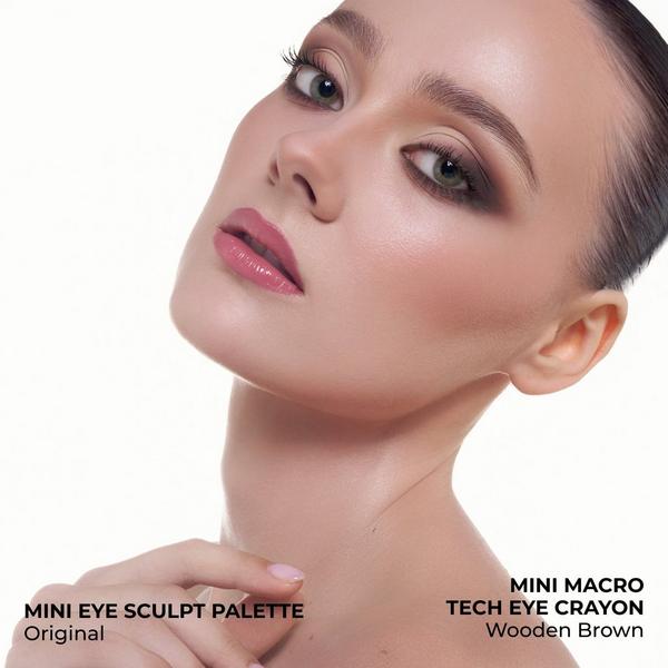 NATASHA DENONA Mini Eye Sculpt Eyeshadow Palette & Eye Crayon Pencil Duo Makeup Gift Set #7