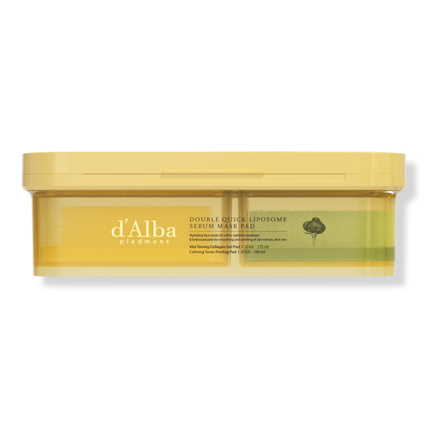 d'Alba Piedmont White Truffle 2-in-1 Exfoliating & Glow Toner Pads #1