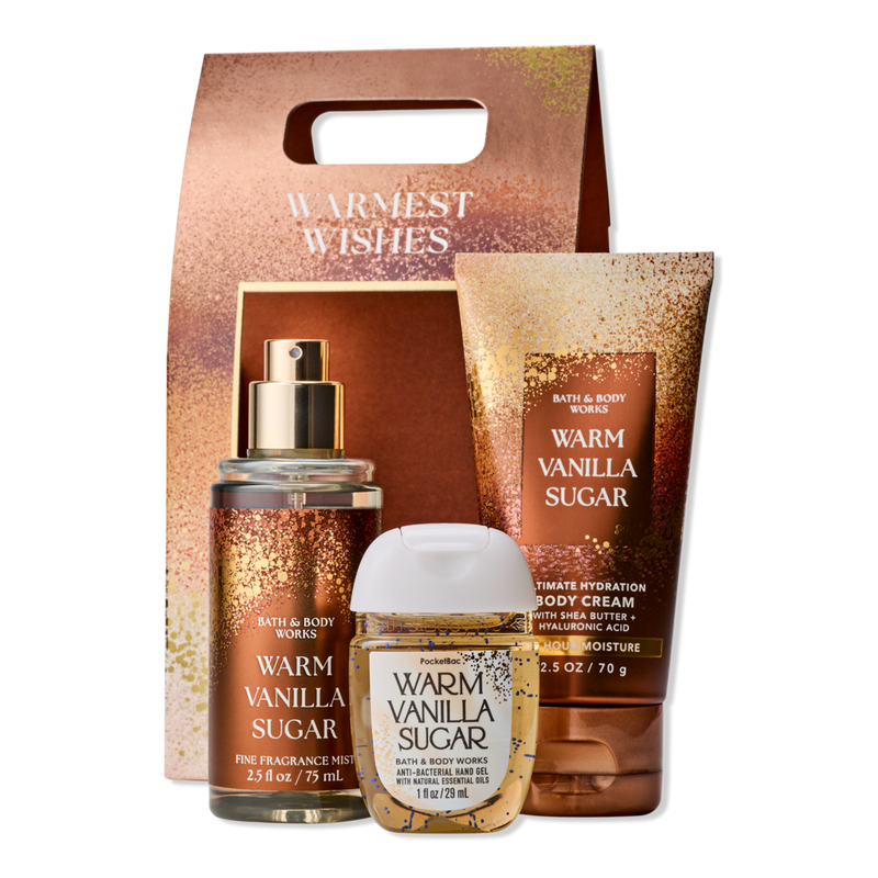 Bath & Body Works - Warm Vanilla Sugar Travel Size Gift Set | Ulta