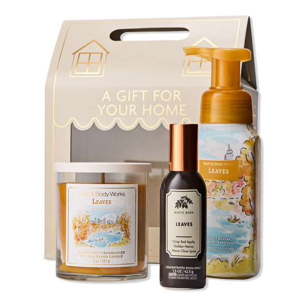 Bath & Body Works Leaves Home Gift Set #1