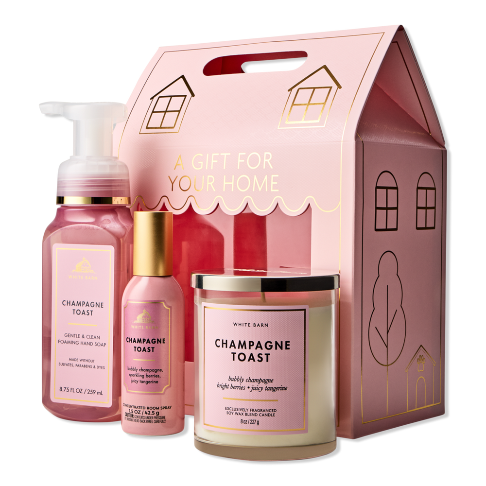 Bath & Body Works Champagne Toast Home Gift Set