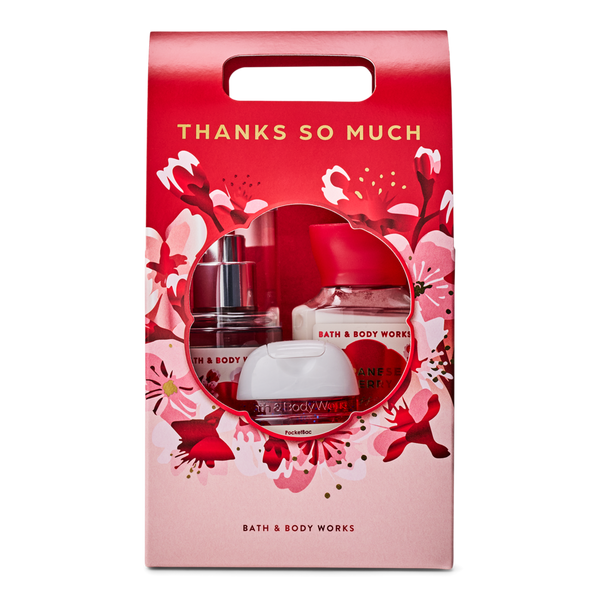 Bath & Body Works Japanese Cherry Blossom Travel Size Gift Set #2