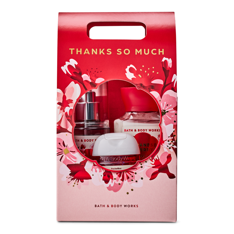 Bath & Body Works - Japanese Cherry Blossom Travel Size Gift Set