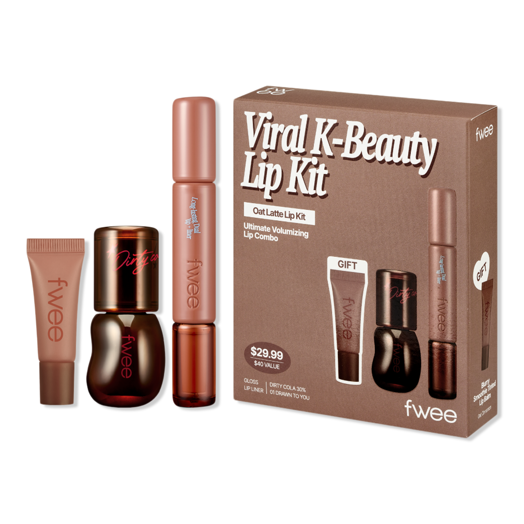 fwee Viral K-Beauty Lip Kit