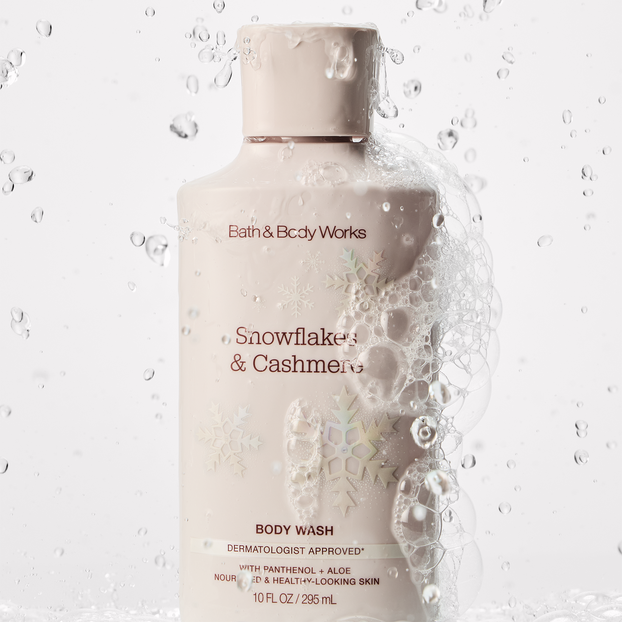Bath & Body Works Snowflakes & Cashmere Nourishing Body Wash — фото 2