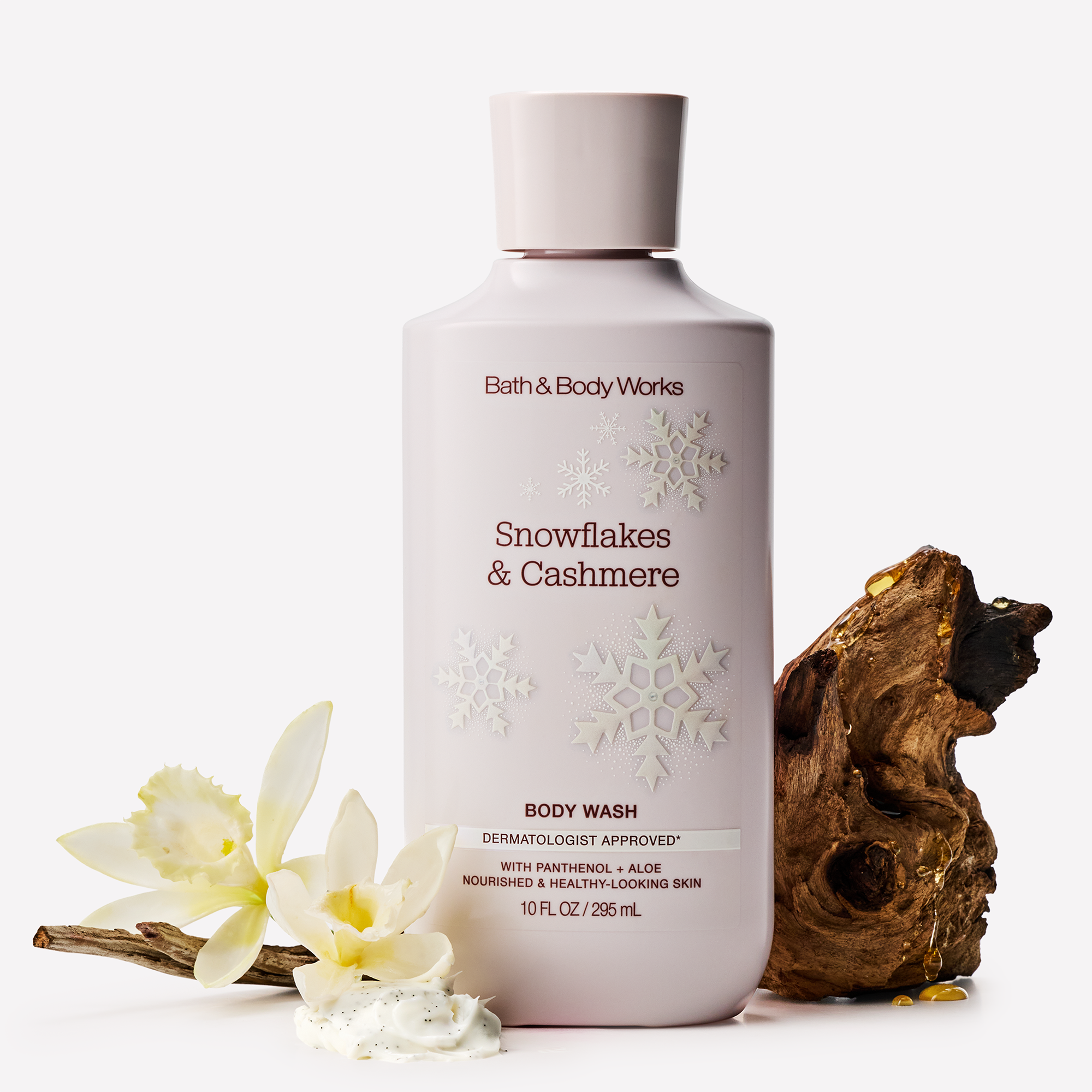 Bath & Body Works Snowflakes & Cashmere Nourishing Body Wash — фото 4