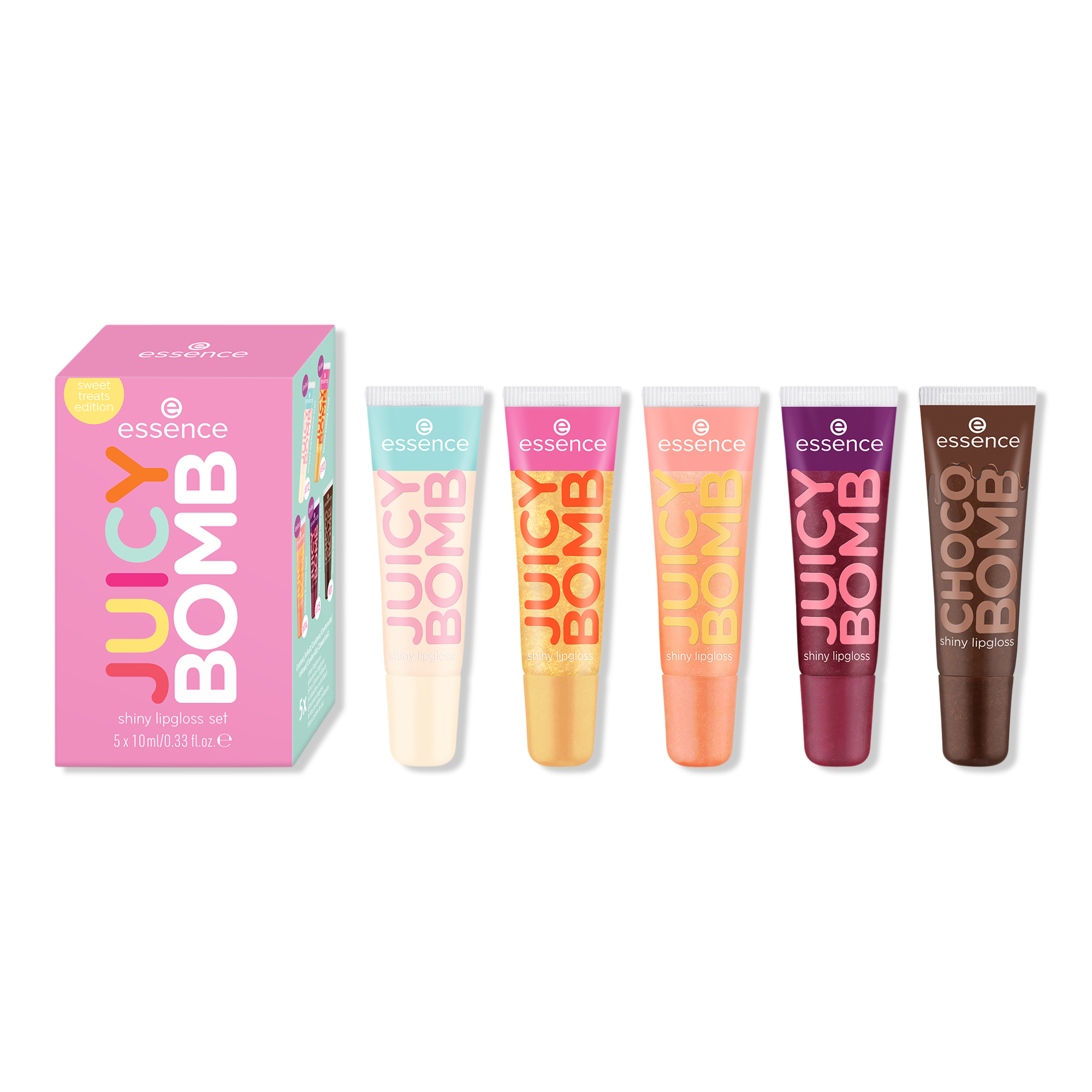 Набор блесков для губ Essence Juicy Bomb Sweet Treats — фото 1