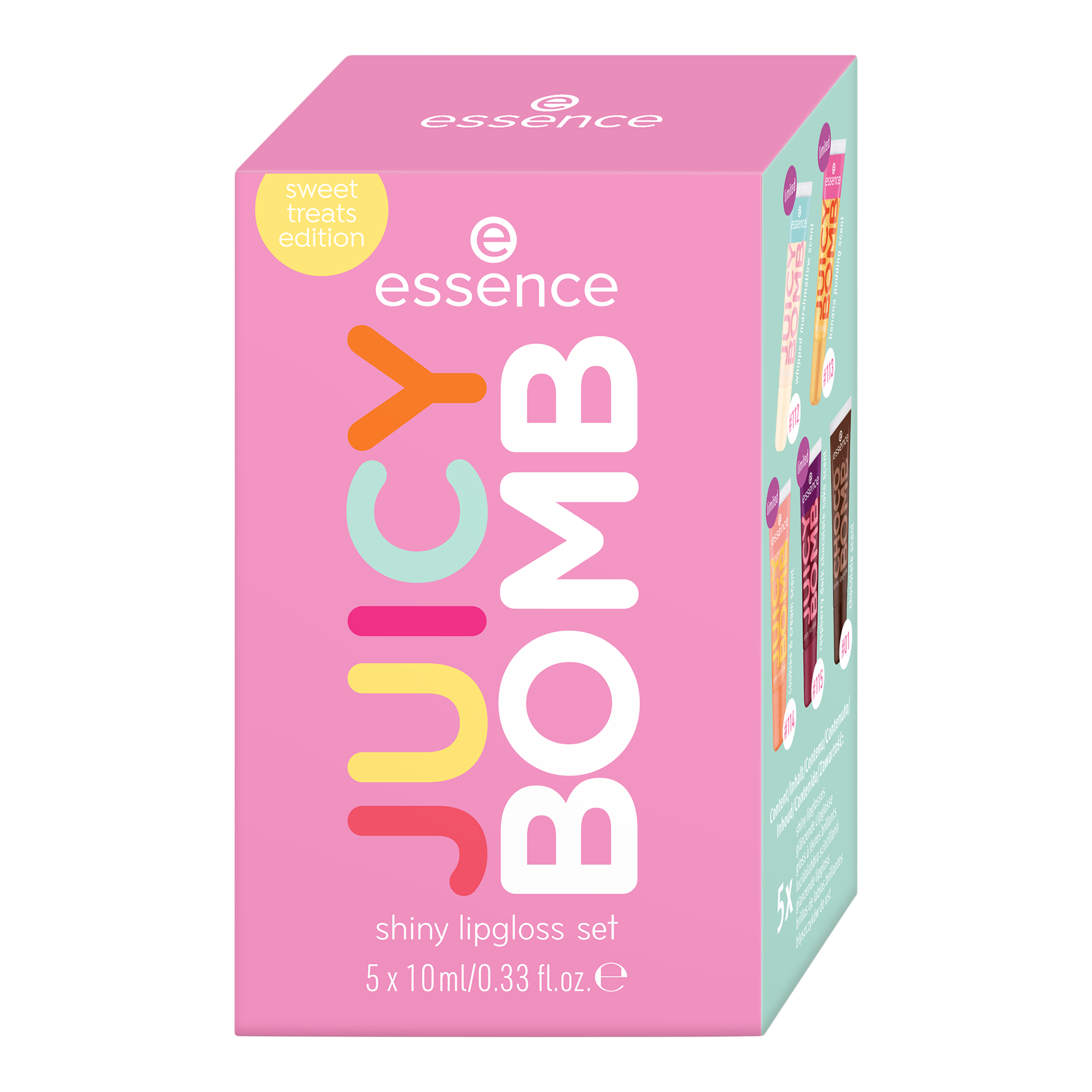 Набор блесков для губ Essence Juicy Bomb Sweet Treats — фото 2