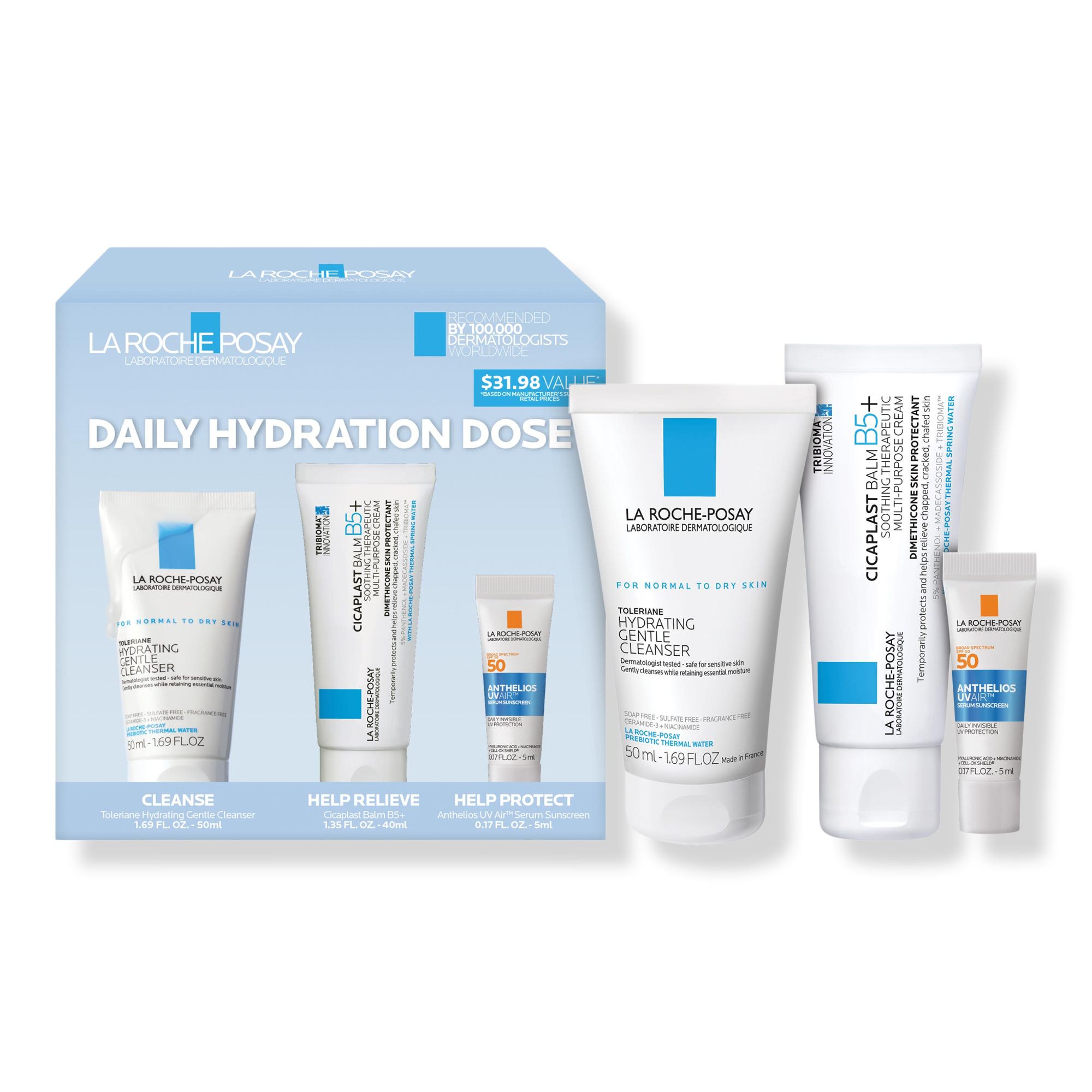 La Roche-Posay Daily Hydration Dose Three Piece Discovery Set #1