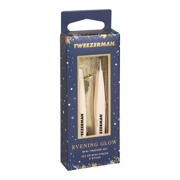 Tweezerman Evening Glow Mini Tweezer Set with Case #8