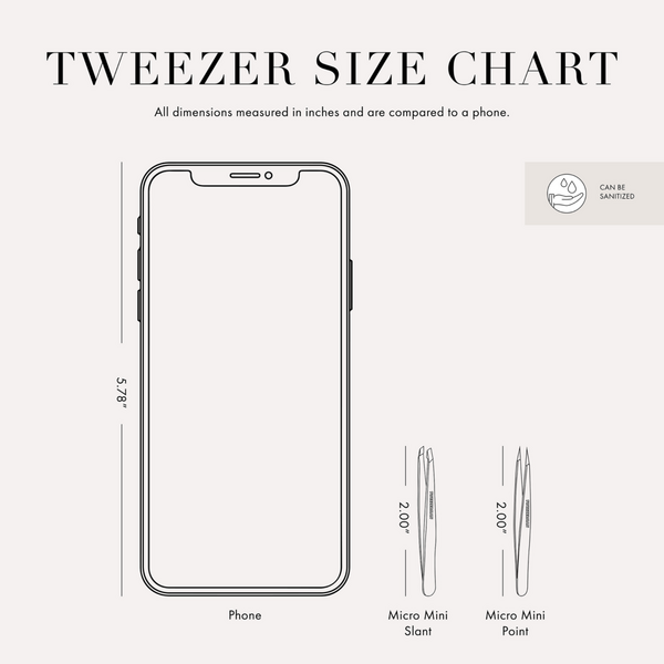 Tweezerman Evening Glow Micro Mini Tweezer Set #7