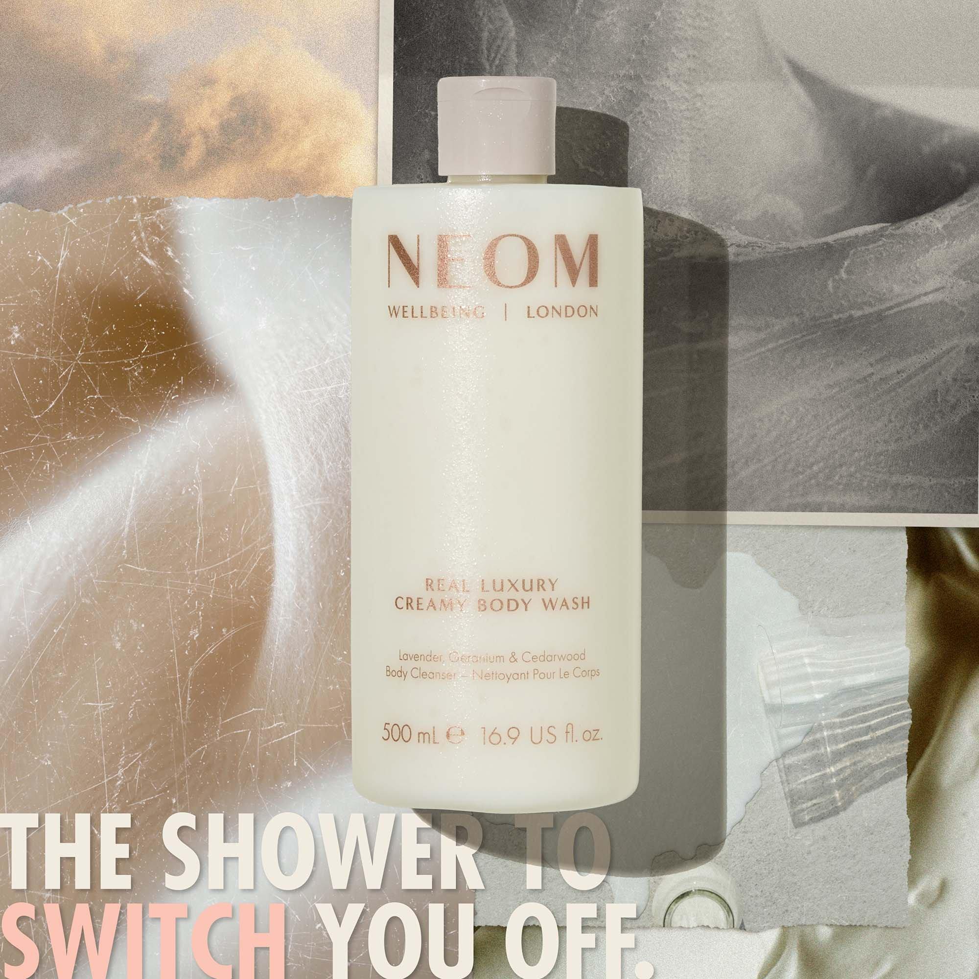 Успокаивающий кремовый гель для душа Neom Wellbeing Real Luxury — фото 6