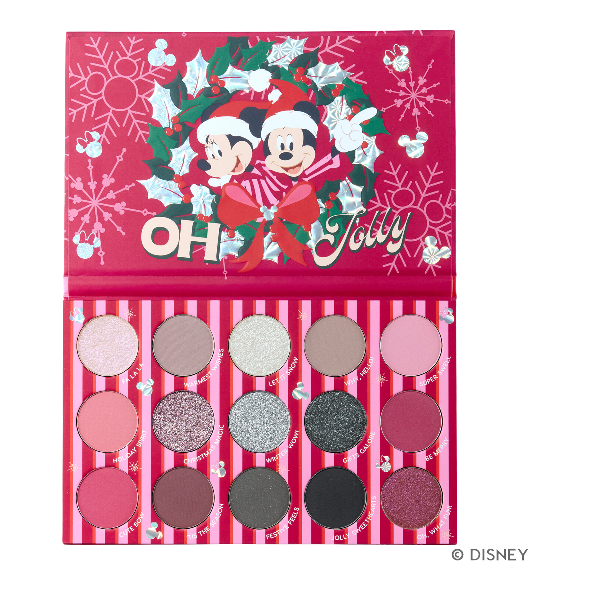 ColourPop ColourPop X Disney’s A Very Mickey Christmas 15-Pan Palette #1