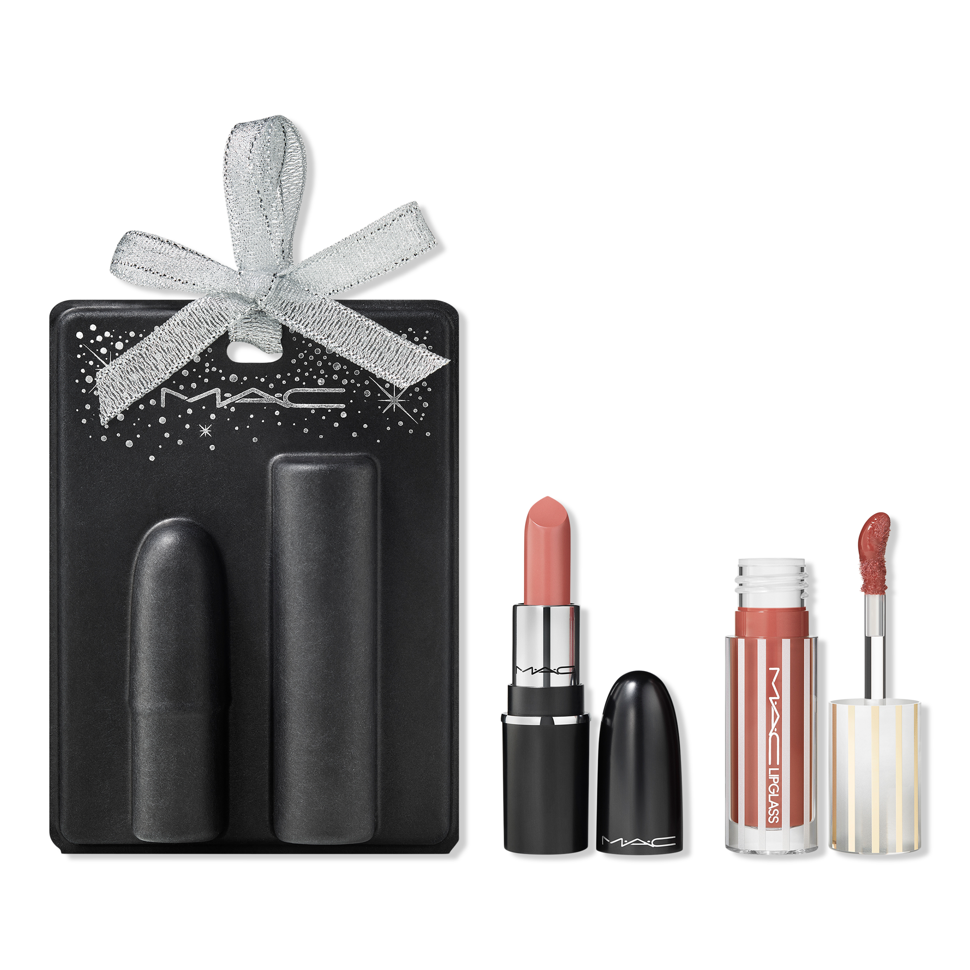 Набор для губ Mac Nudes Lip Combo, мини-версия — фото 1