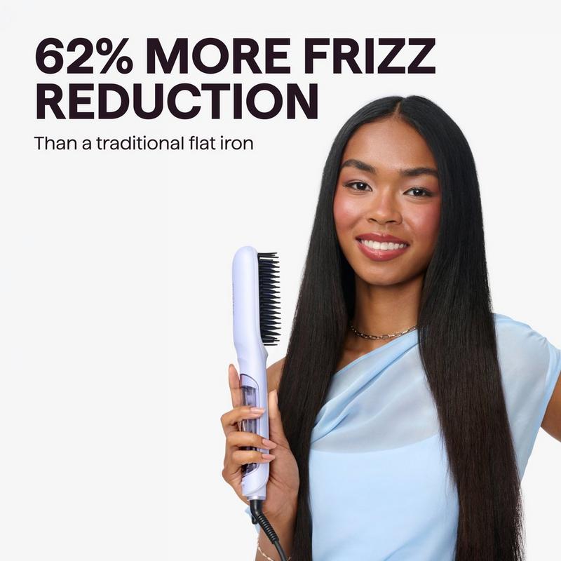 Wavytalk - Periwinkle Steambrush Pro Steam Straightener Brush