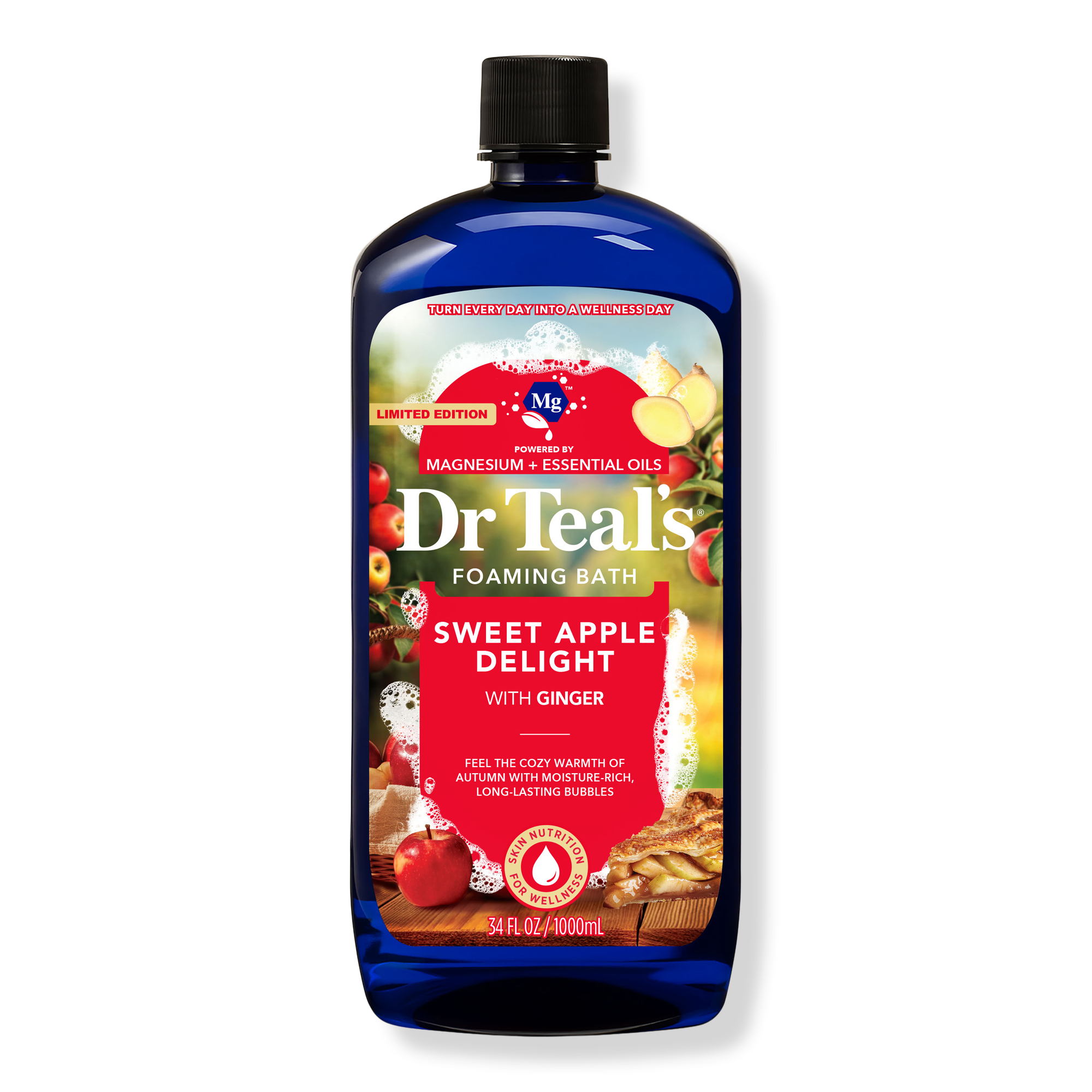 Dr Teal's Sweet Apple Delight Foaming Bath with Pure Epsom Salt #1