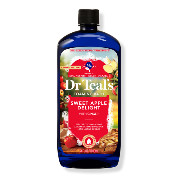 Dr Teal's Sweet Apple Delight Foaming Bath with Pure Epsom Salt #1