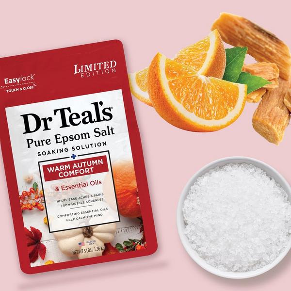Dr Teal's Warm Autumn Comfort Epsom Salt Magnesium Soak #4