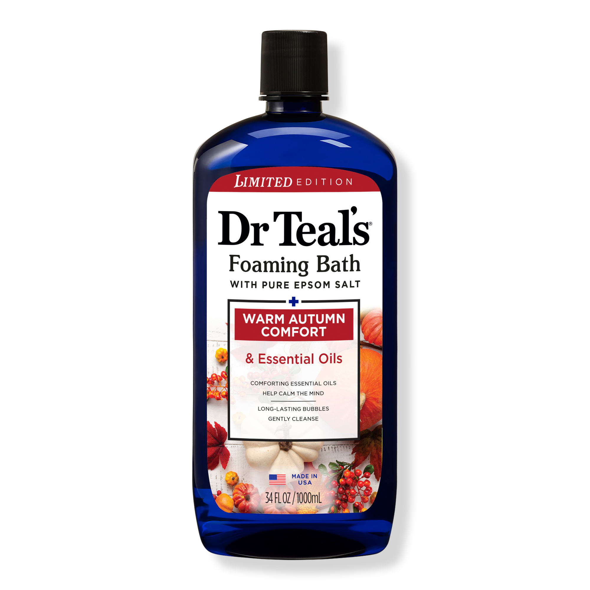 Dr Teal's Warm Autumn Comfort Foaming Bath with Pure Epsom Salt #1