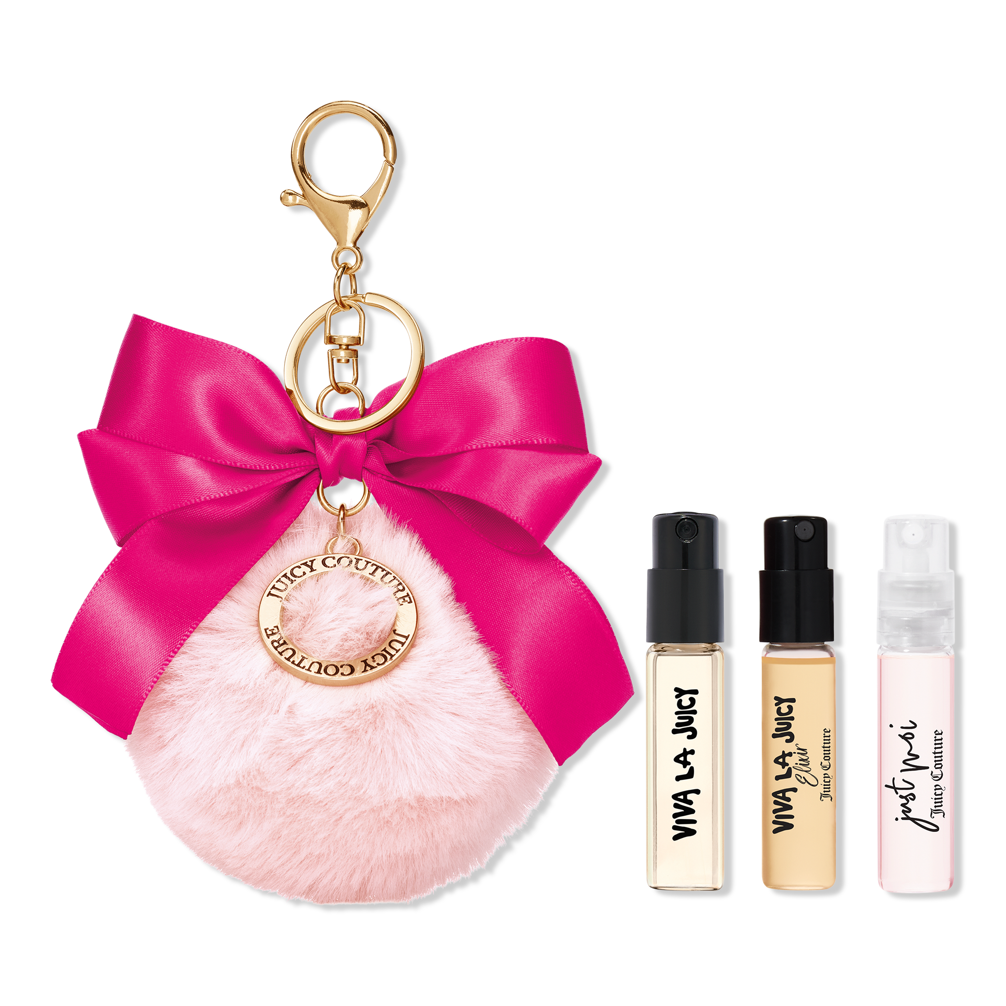 Juicy Couture Free Bag Charm with select large spray purchase #1