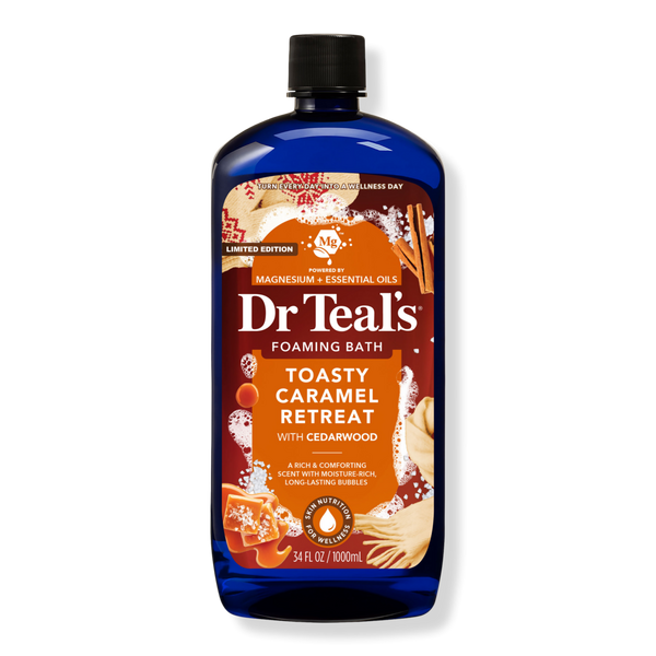 Dr Teal's Toasty Caramel Foaming Bath with Pure Epsom Salt #1