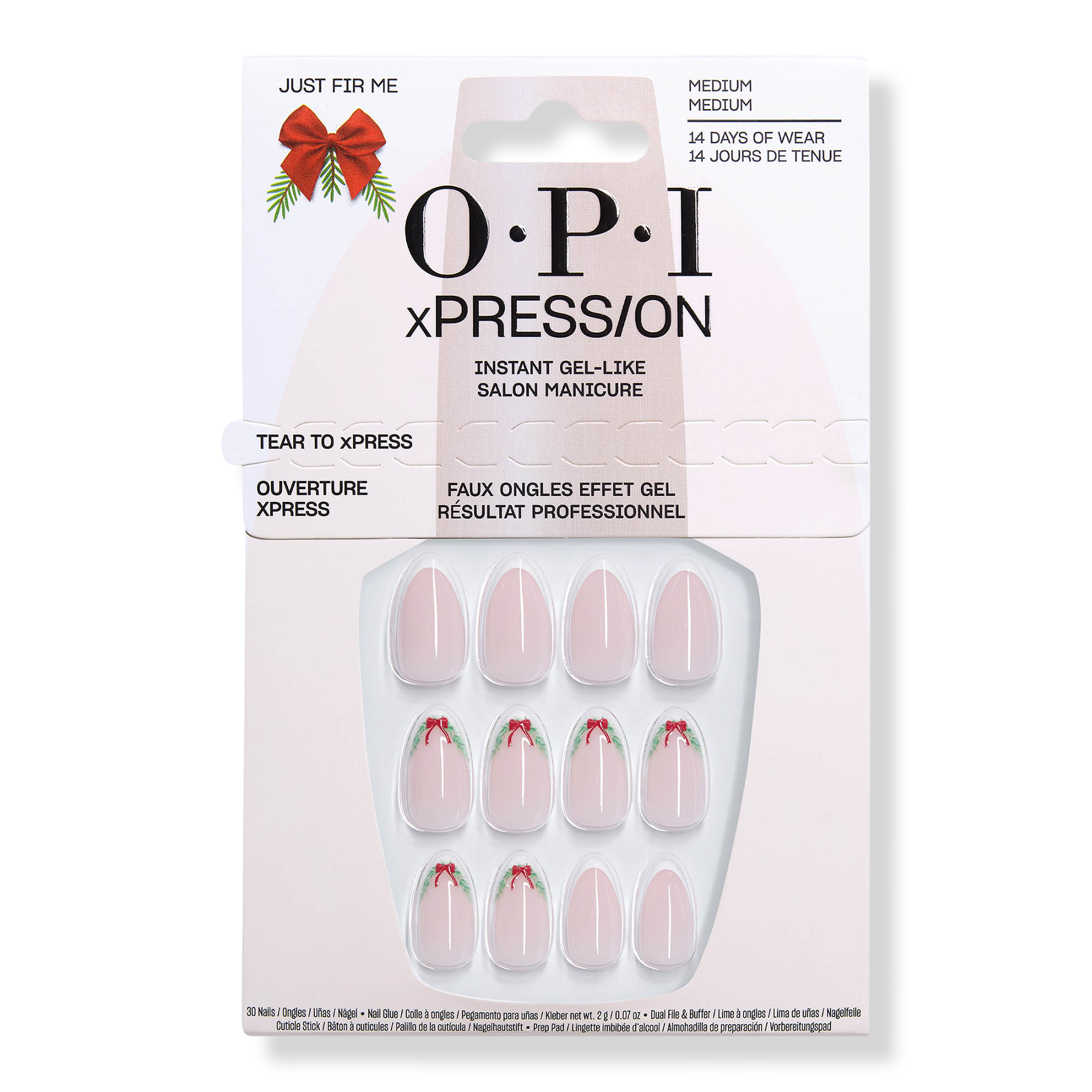 OPI XPRESS/ON Holiday Press-ons #1