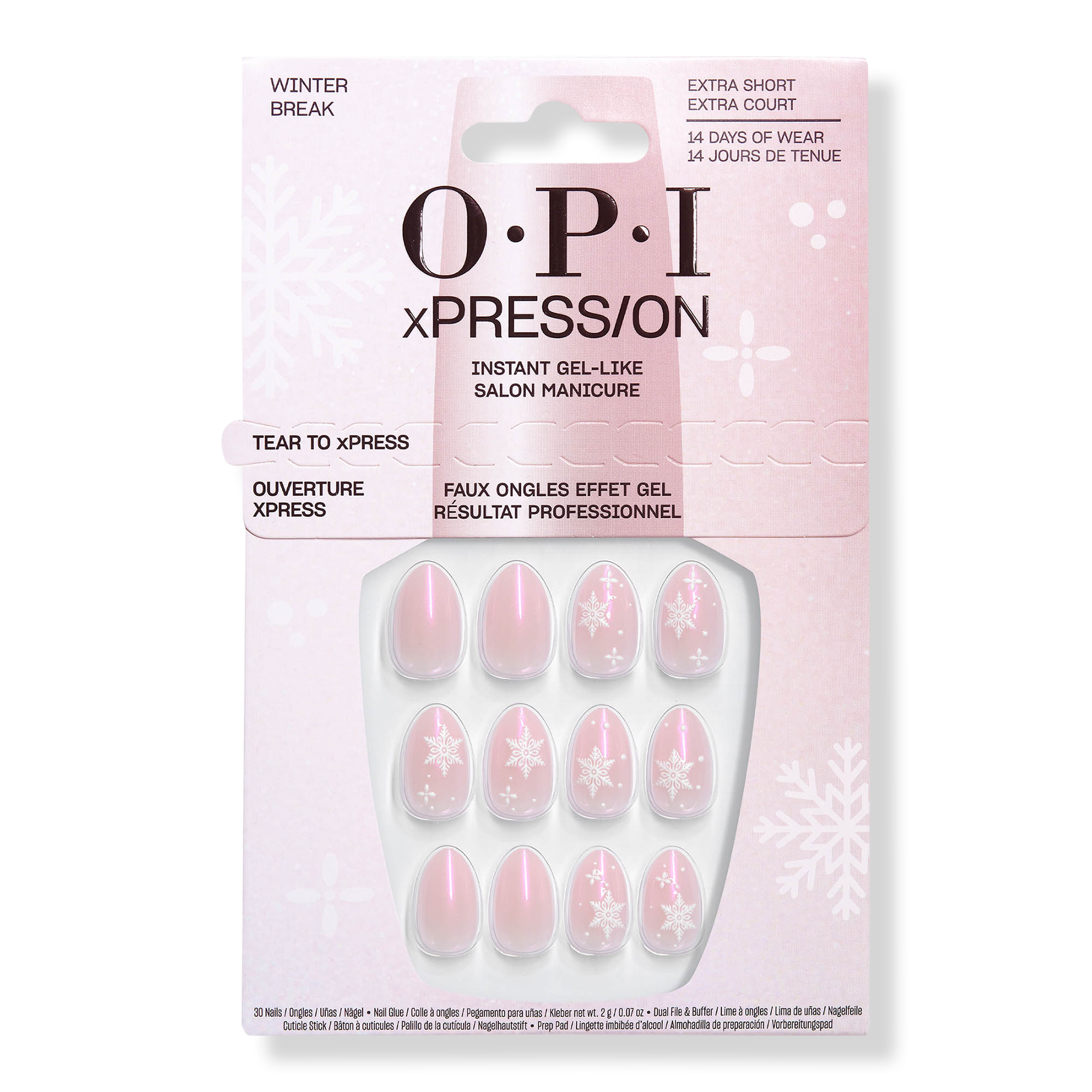OPI XPRESS/ON Holiday Press-ons #1