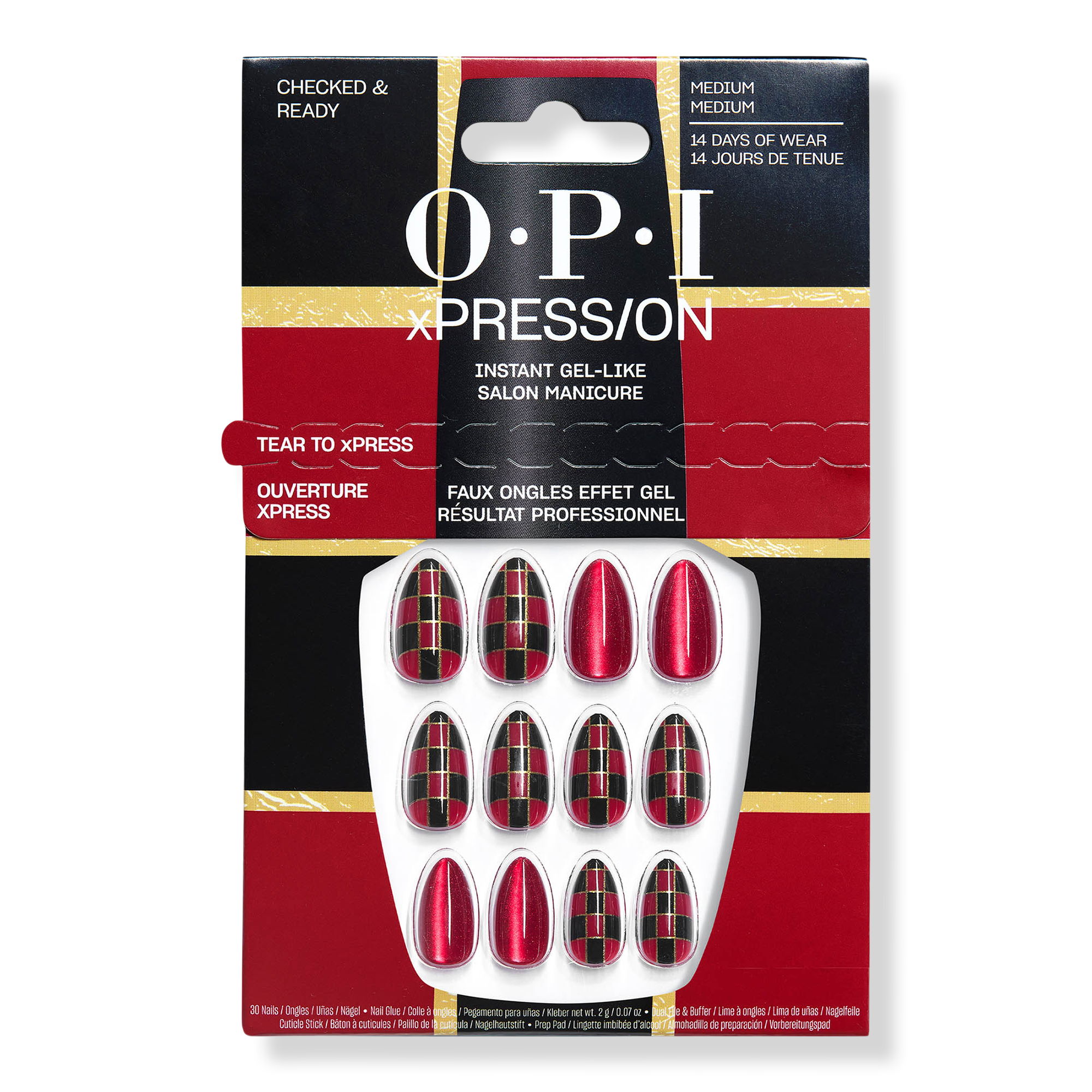 OPI XPRESS/ON Holiday Press-ons #1