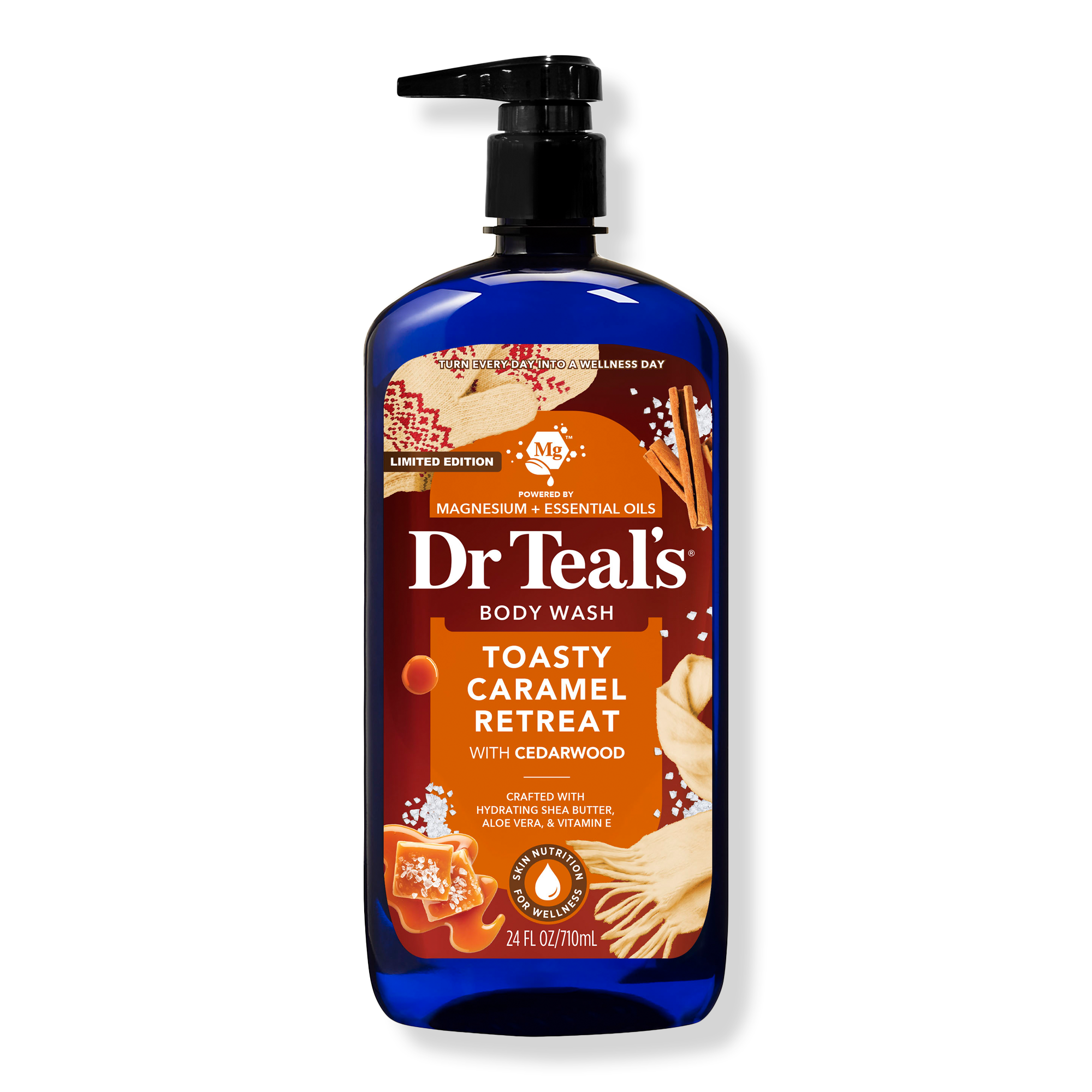 Dr Teal's Toasty Caramel Body Wash with Pure Epsom Salt #1