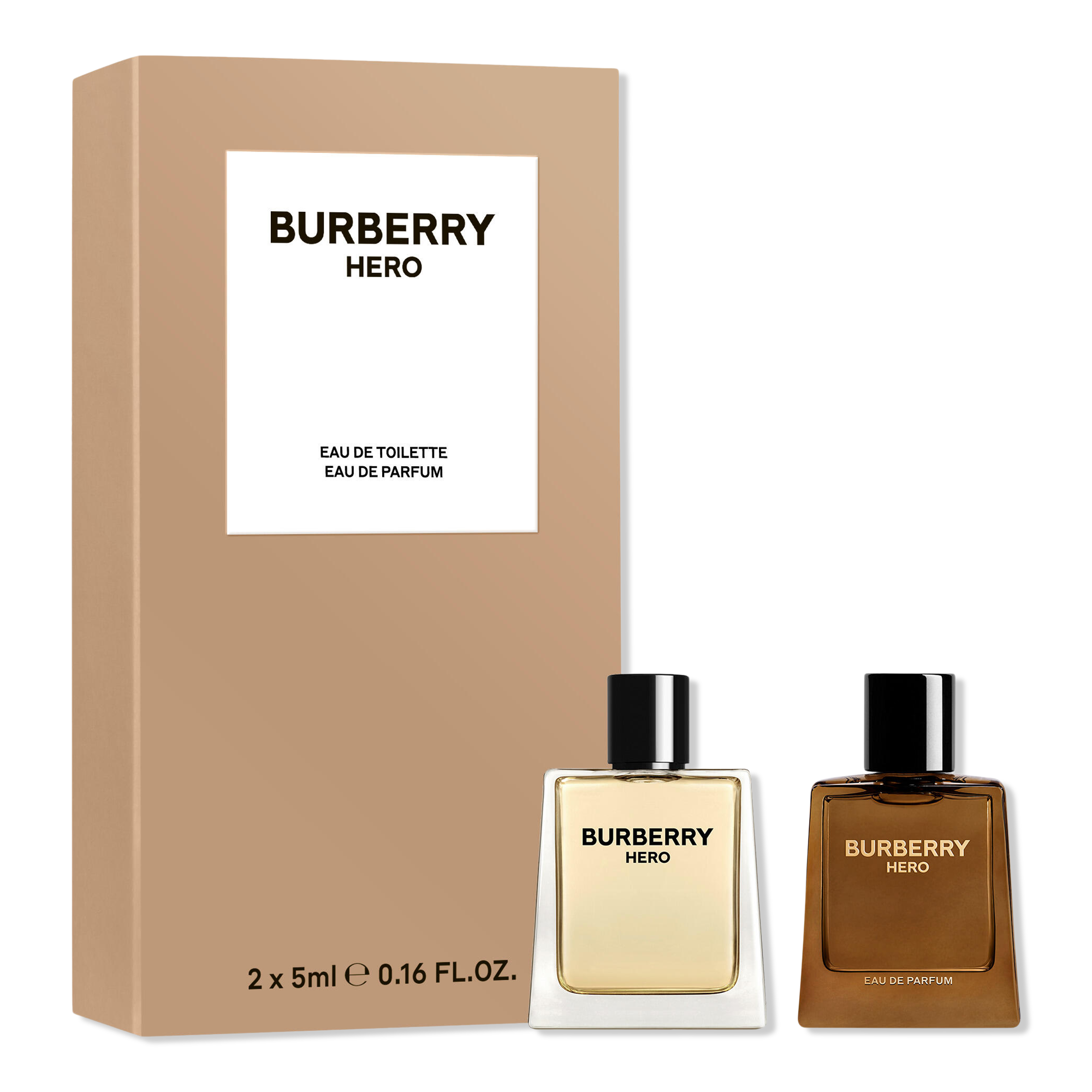 Burberry Hero Eau de Toilette and Eau de Parfum 2-Piece Mini Cologne Gift Set #1
