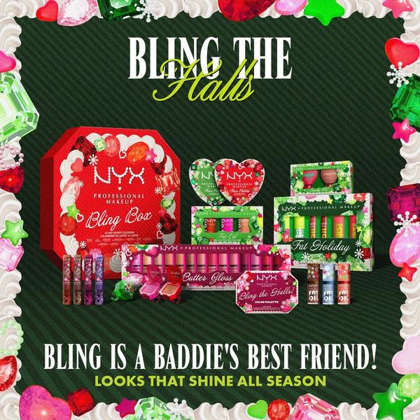 NYX Professional Makeup Bling Box 24 Day Holiday Advent Calendar #4