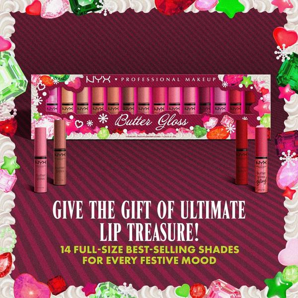 NYX Professional Makeup Butter Gloss Lip Gloss Vault #4