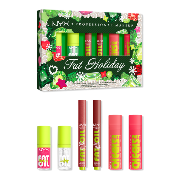 NYX Professional Makeup Fat Oil Holiday Lip and Cheek Kit #1