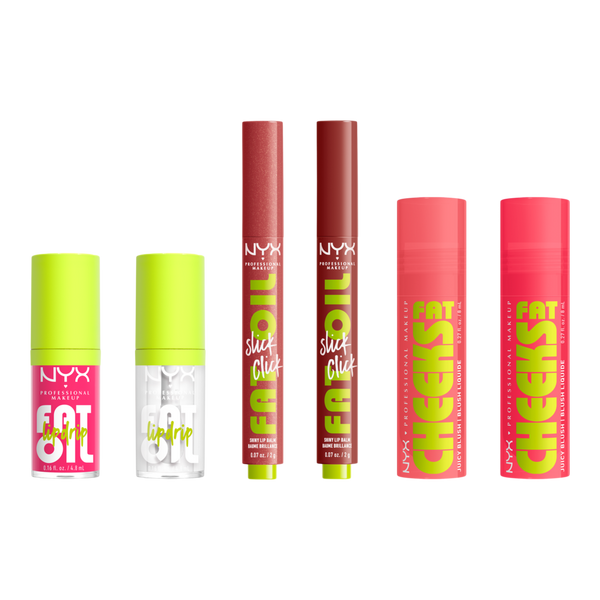 NYX Professional Makeup Fat Oil Holiday Lip and Cheek Kit #9