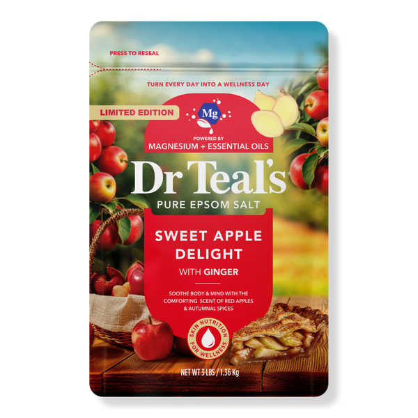 Dr Teal's Sweet Apple Delight Epsom Salt Magnesium Soak #1