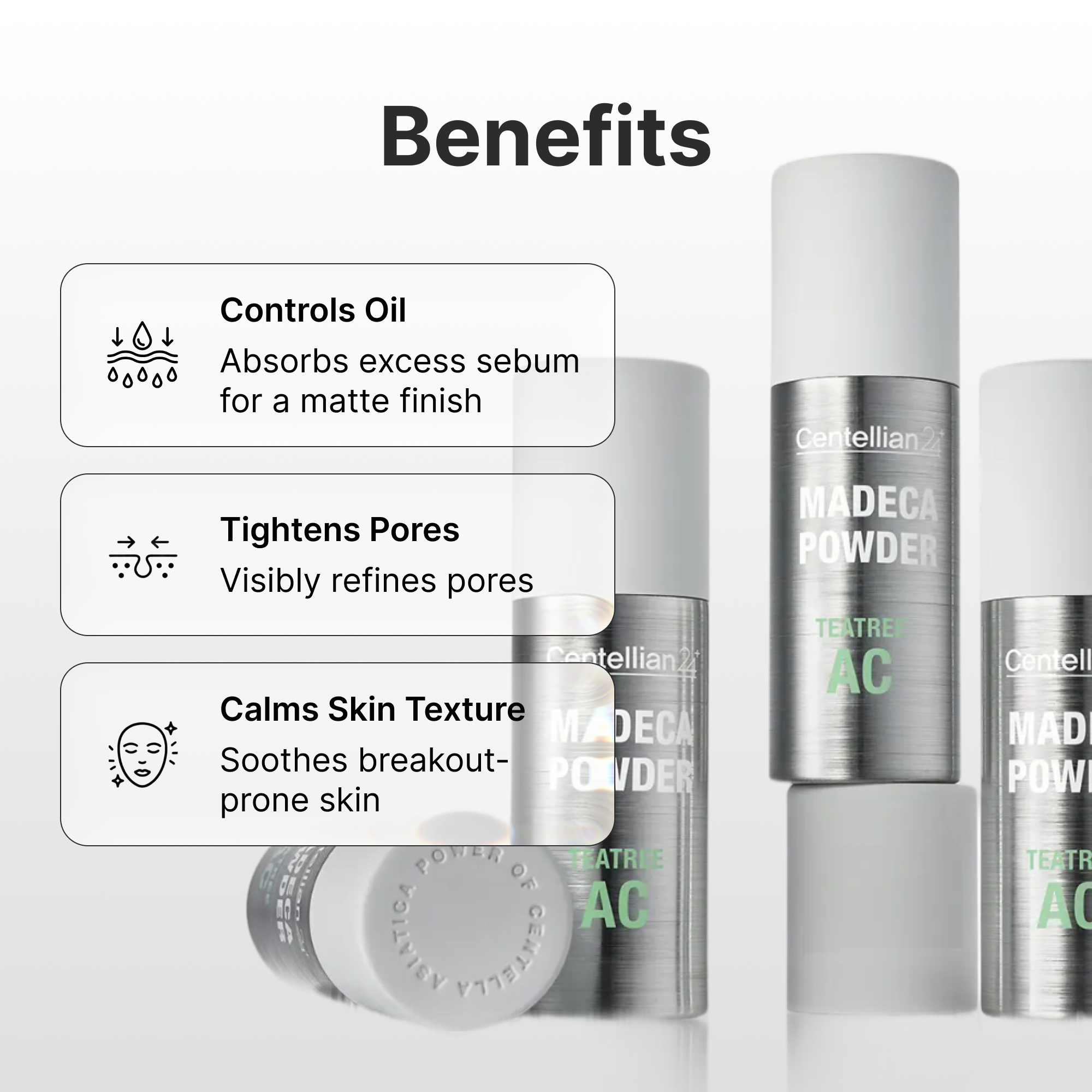 Средство для проблемной кожи с чайным деревом Centellian24 Madeca Powder Tea Tree AC — фото 5