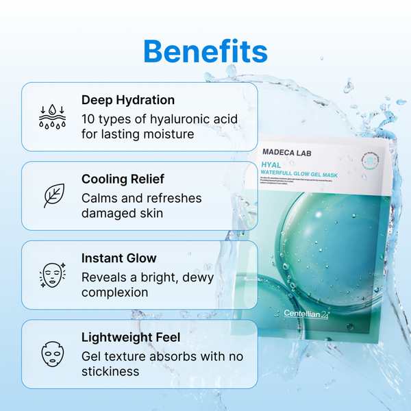 Centellian24 Madeca Lab Hyal Waterfull Glow Gel Mask #5