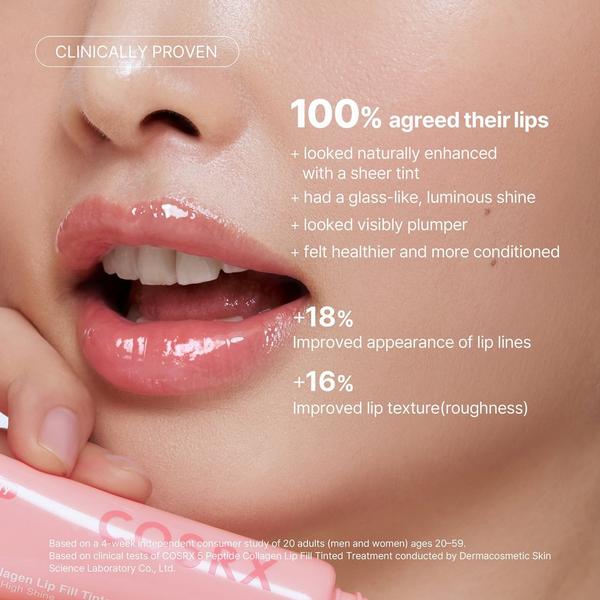 COSRX 5 Peptide Collagen Lip Fill Tinted Treatment #8