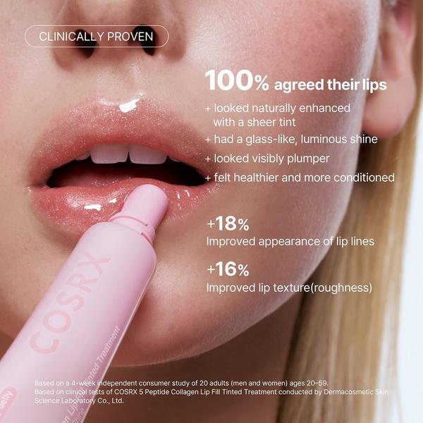 COSRX 5 Peptide Collagen Lip Fill Tinted Treatment #8
